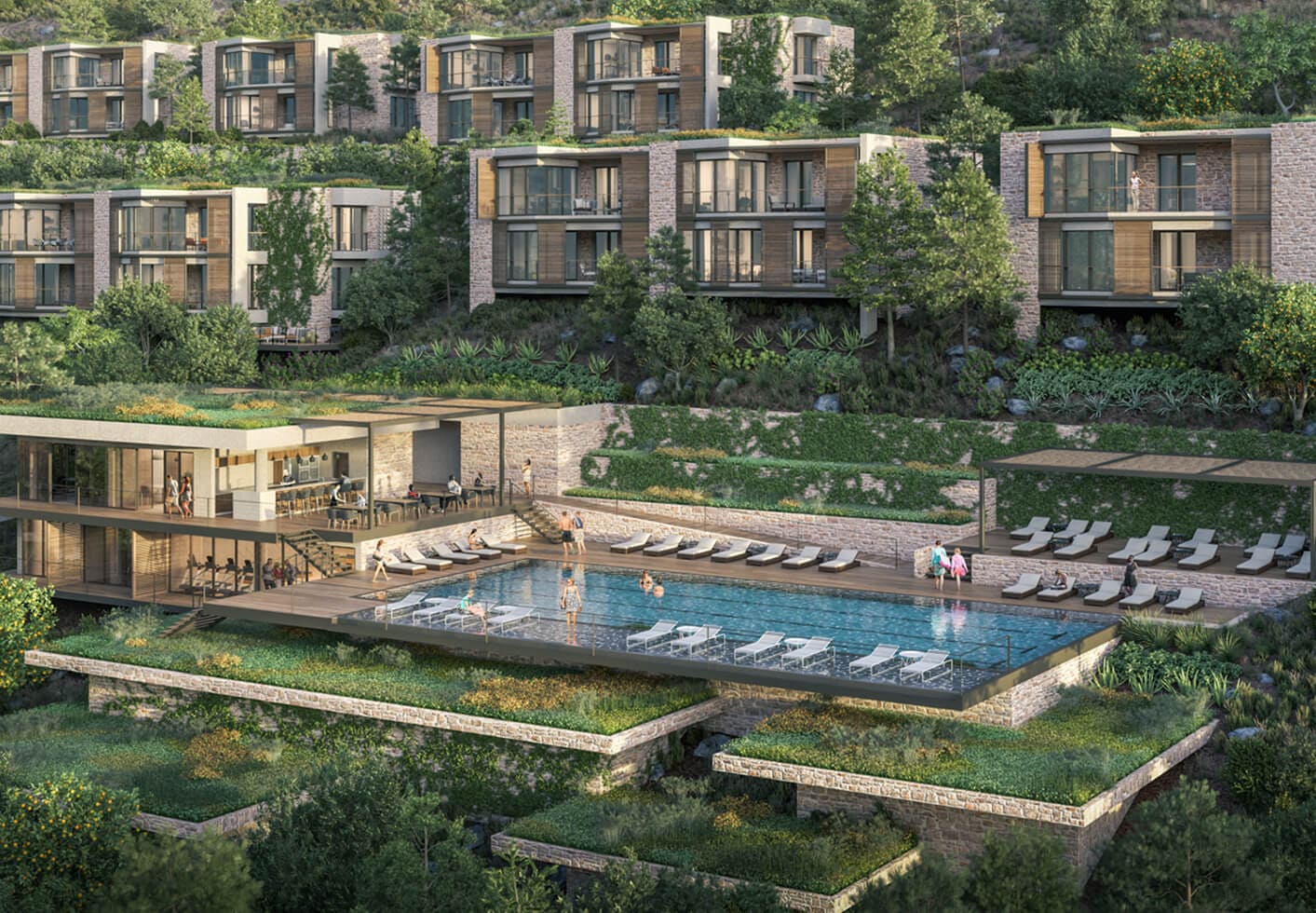 Mesa Bodrum Evleri - Villa, Residence, and Hotel Electrical Infrastructure